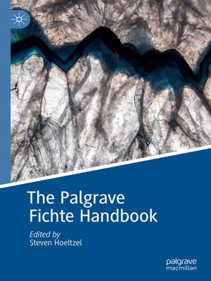 cover image of The Palgrave Fichte Handbook